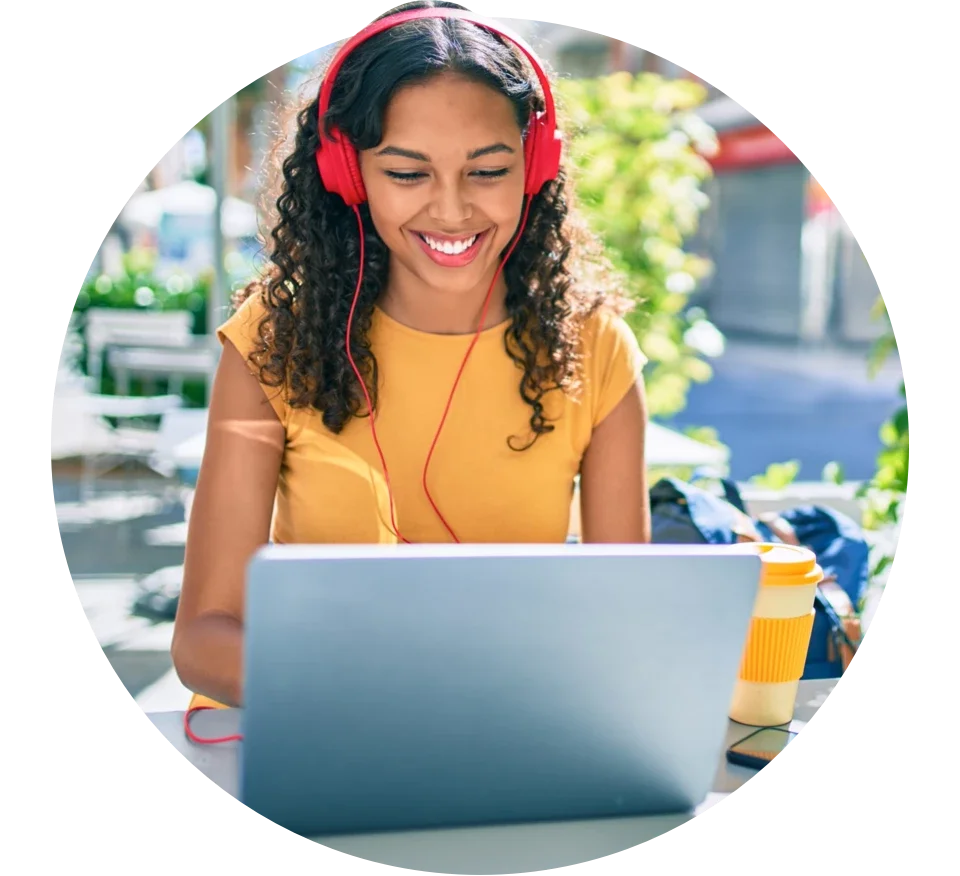 student ordering digital transcript