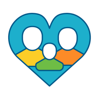 support families heart icon